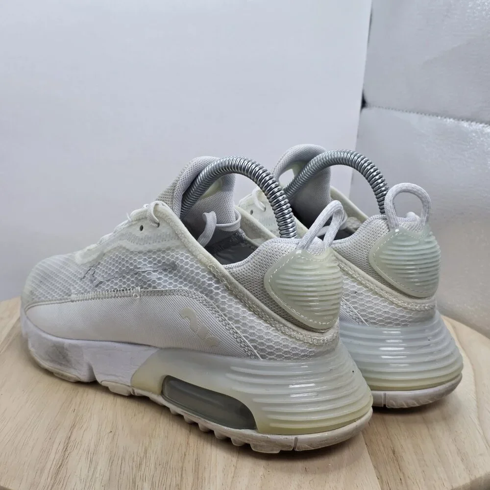 Womens Size 6.5 - Nike Air Max 2090  White CJ4066 102 Athletic Gym Shoes Sneaker - Picture 7 of 8
